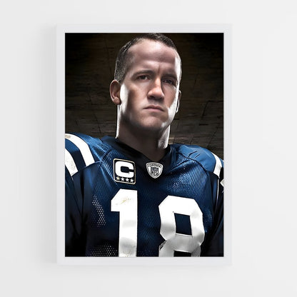 ap-peyton manning-2 cadre Blanc