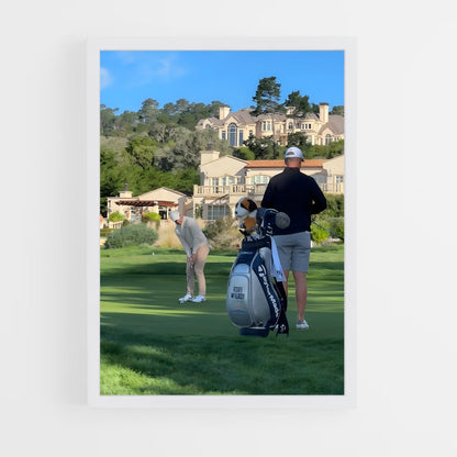 ap-pga tour-4 cadre Blanc