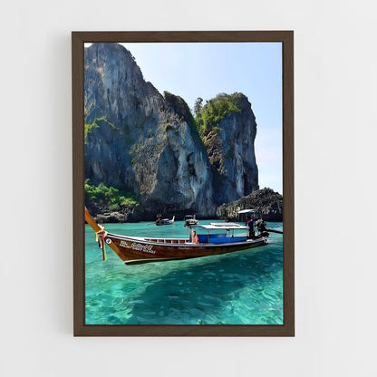 ap-phi phi islands-5 cadre Bois foncé