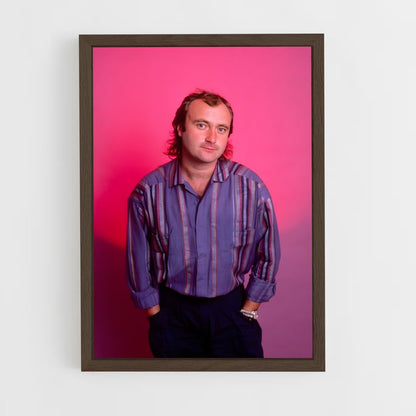 ap-phil collins-2 cadre Bois foncé