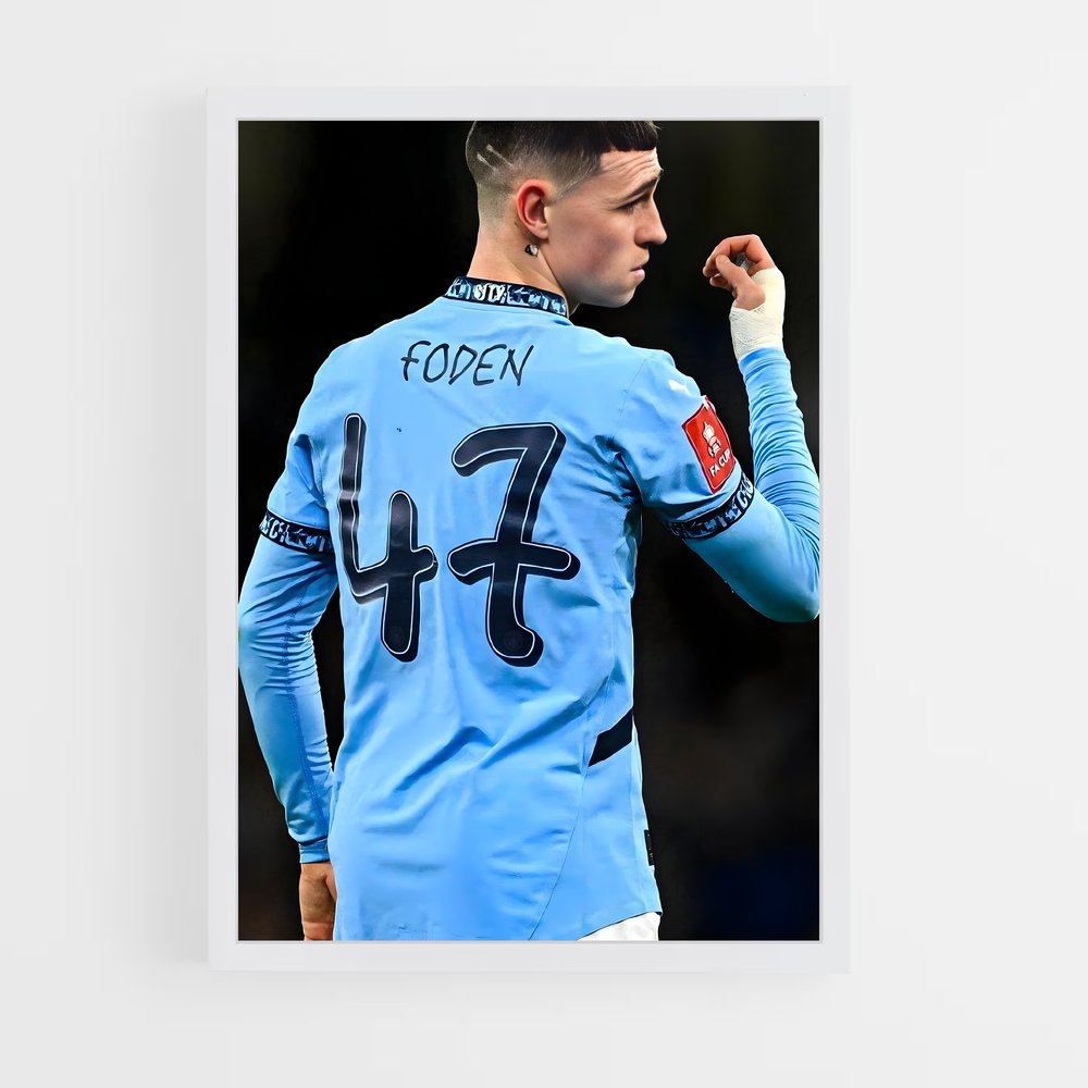 ap-phil foden-3 cadre Blanc