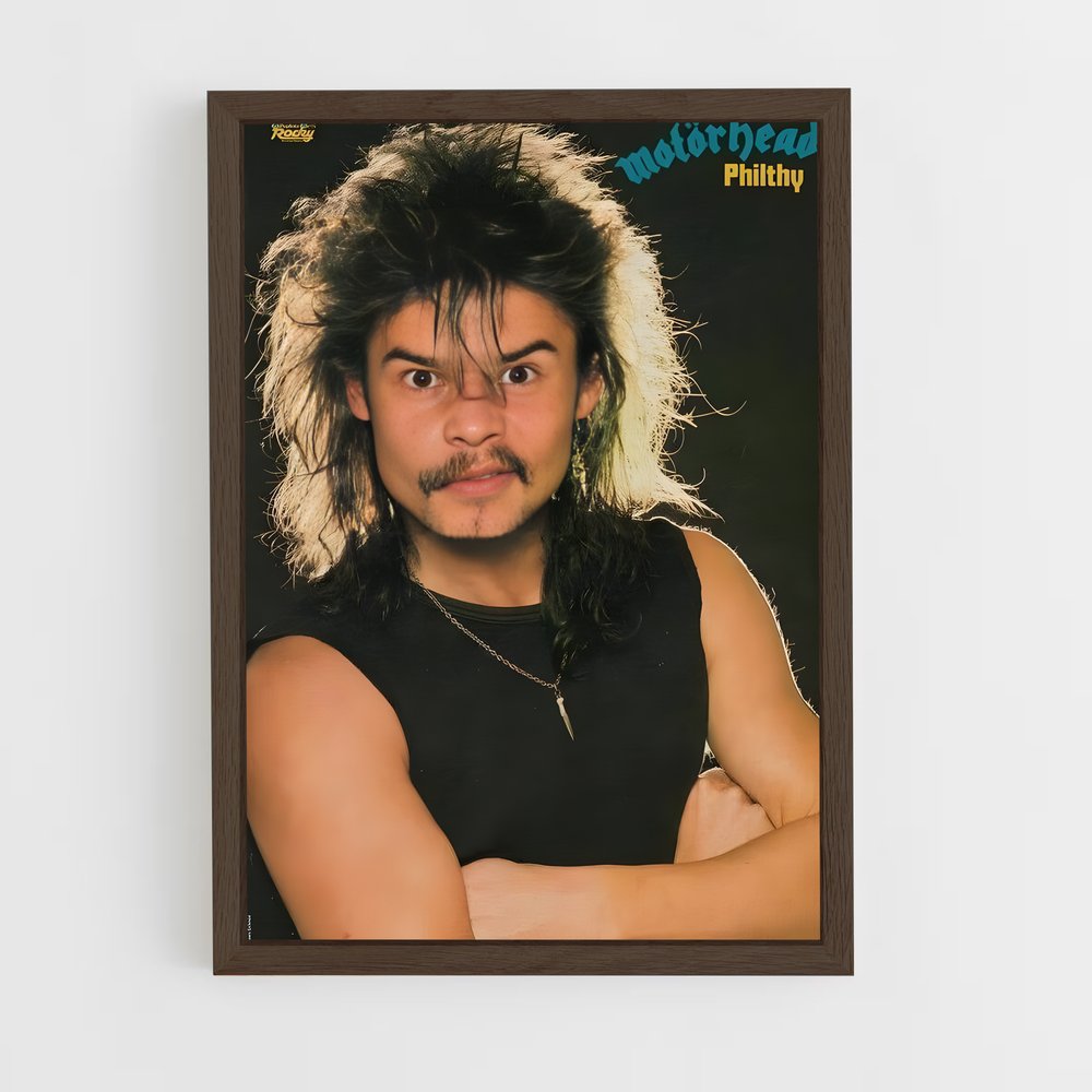 ap-phil taylor-1 cadre Bois foncé