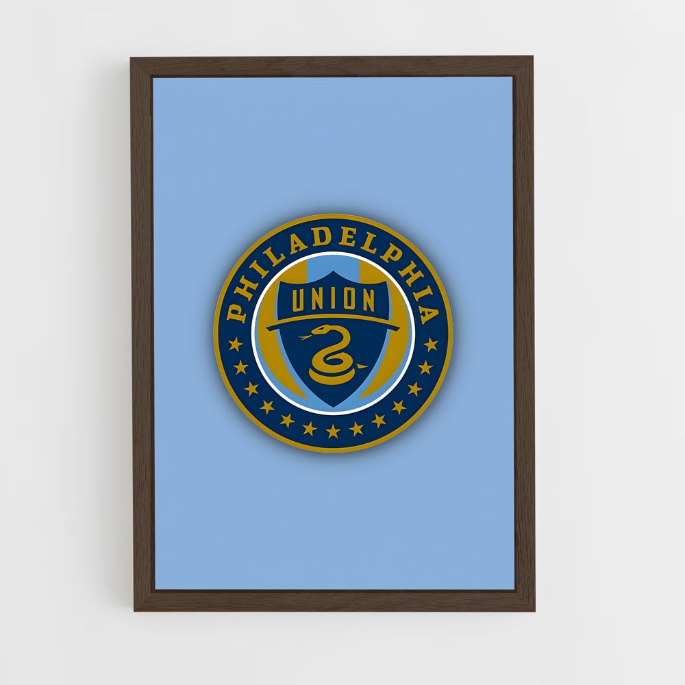 ap-philadelphia union-12 cadre Bois foncé