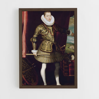 ap-philip ii-1 cadre Bois foncé