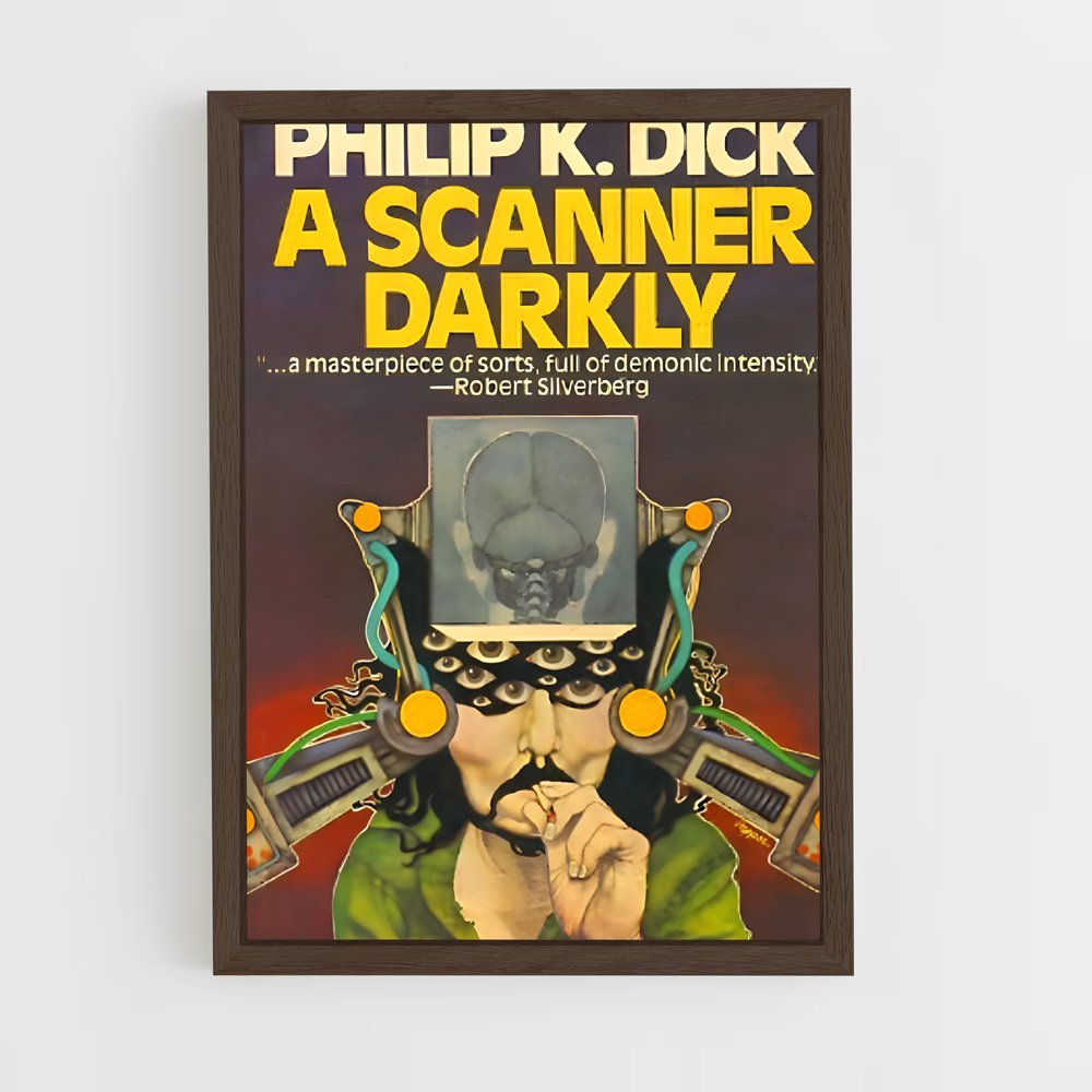 ap-philip k dick-11 cadre Bois foncé