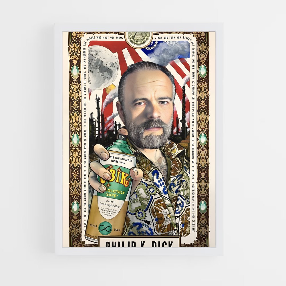 ap-philip k dick-9 cadre Blanc