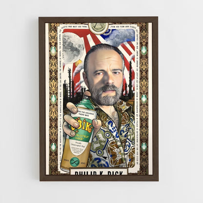ap-philip k dick-9 cadre Bois foncé