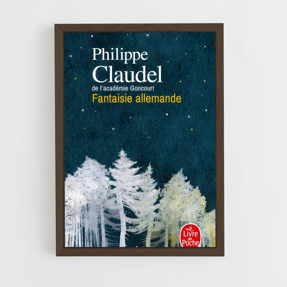 ap-philippe claudel-10 cadre Bois foncé