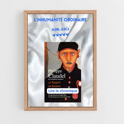 ap-philippe claudel-8 cadre Bois clair