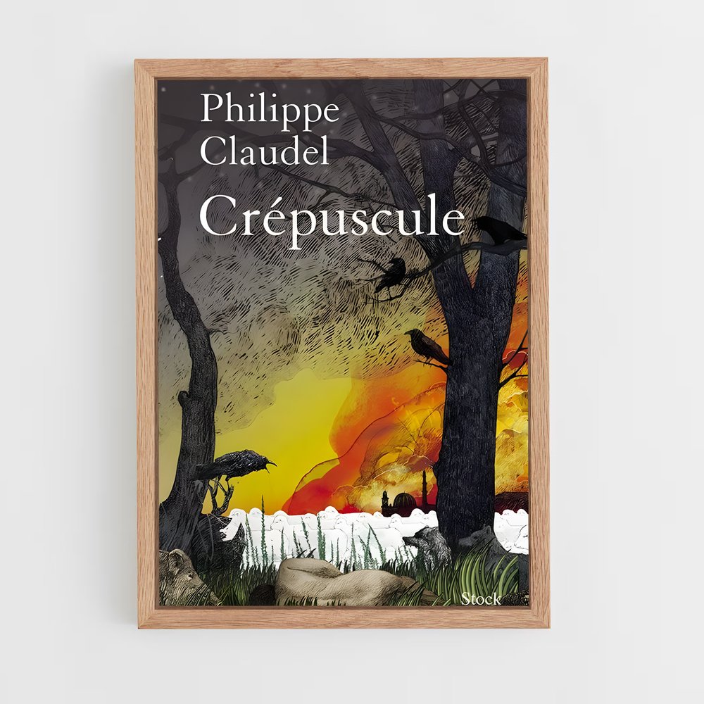 ap-philippe claudel-9 cadre Bois clair