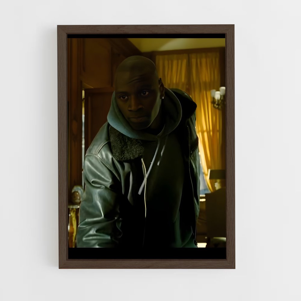 ap-philippe intouchables-1 cadre Bois foncé