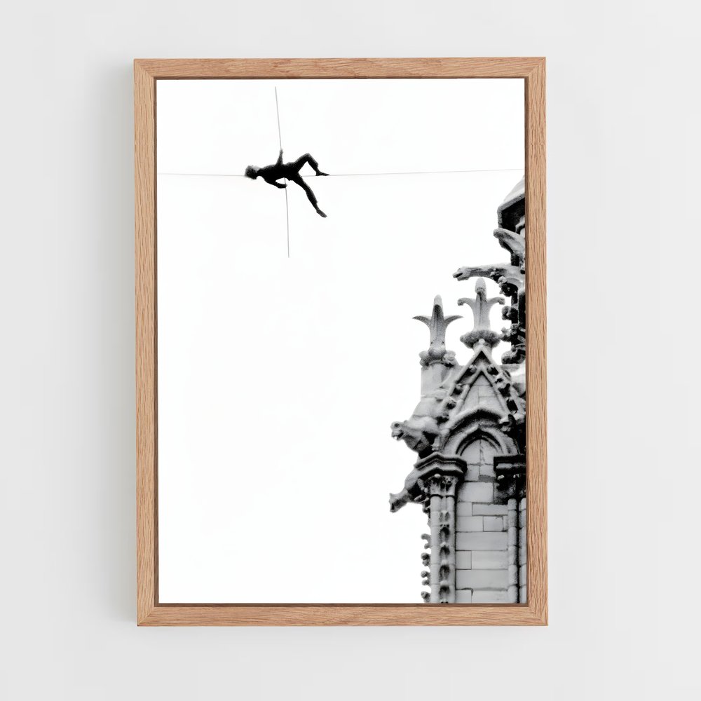 ap-philippe petit-1 cadre Bois clair