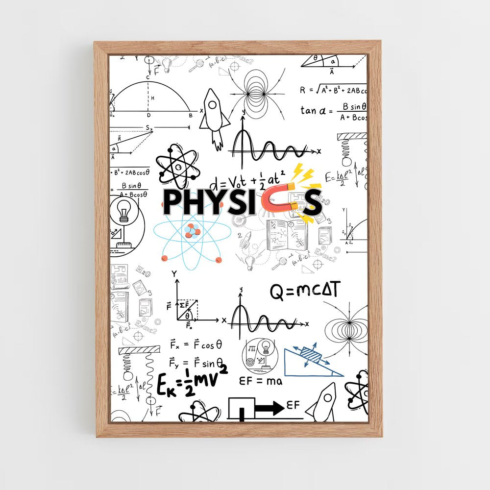 ap-physics-6 cadre Bois clair