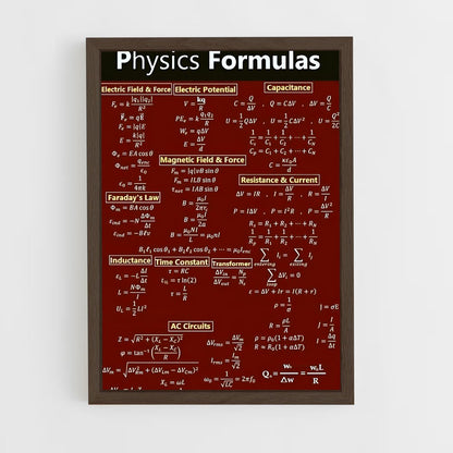 ap-physics-9 cadre Bois foncé