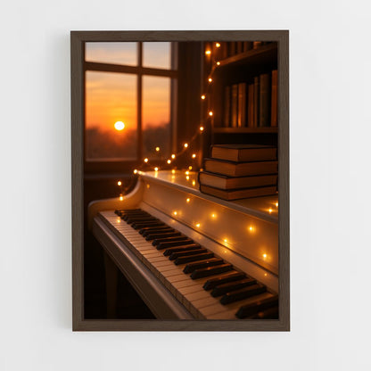 ap-piano-3 cadre Bois foncé