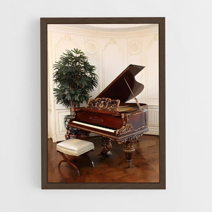 ap-piano-6 cadre Bois foncé