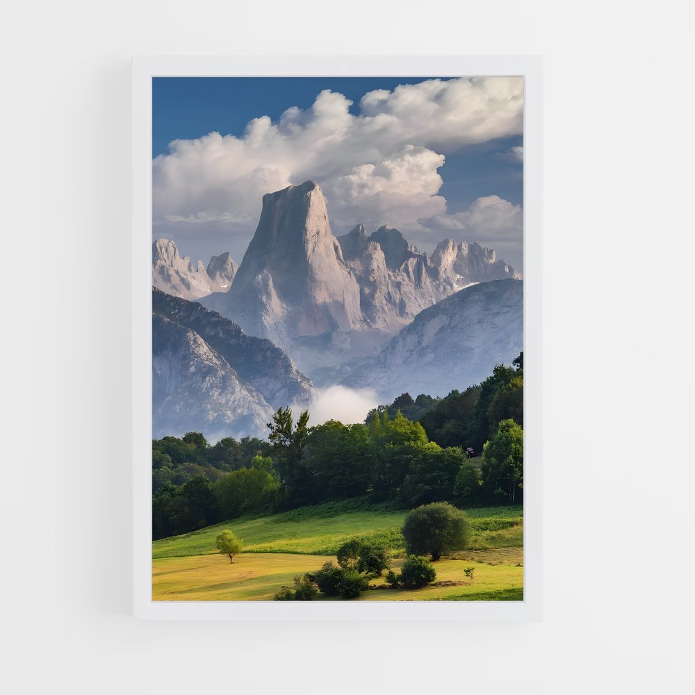 ap-picos de europa-1 cadre Blanc