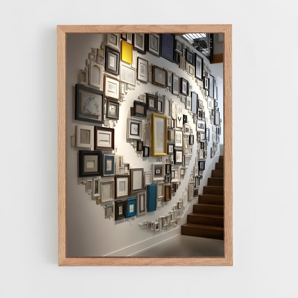 ap-picture frame-2 cadre Bois clair