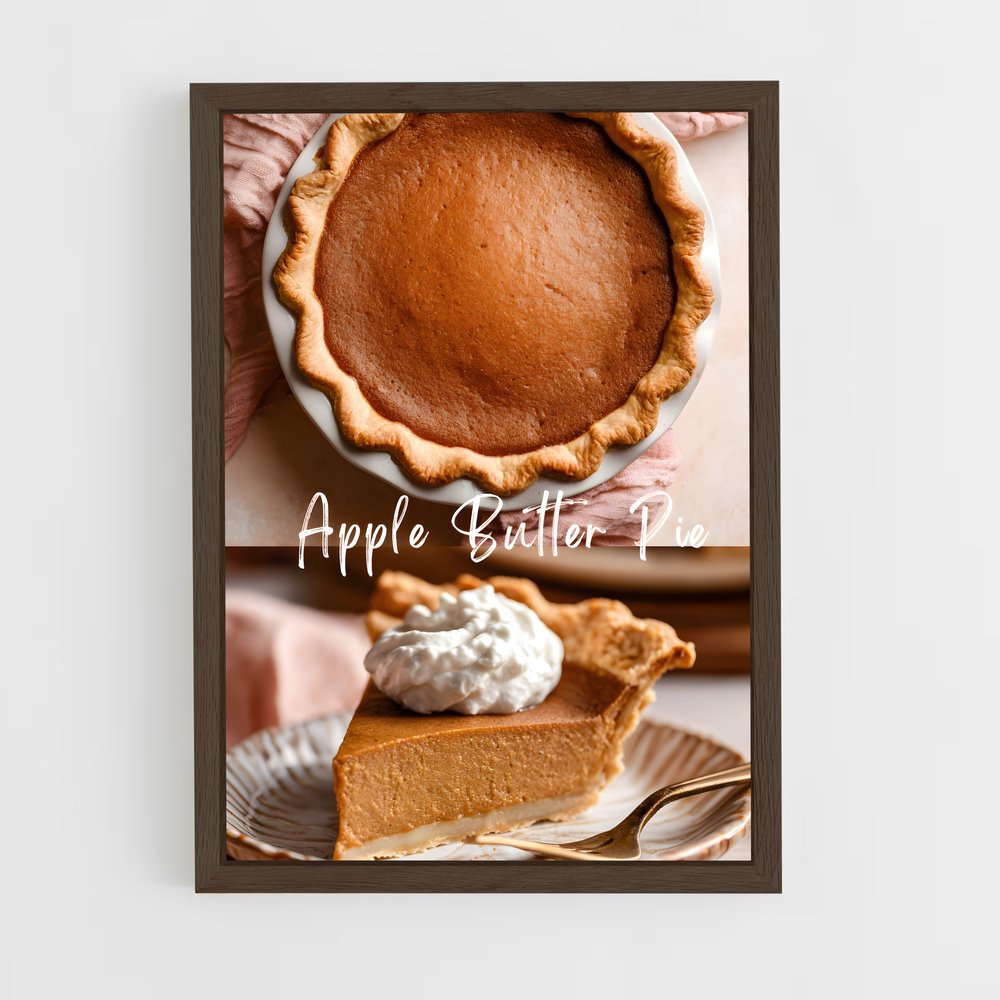 ap-pie-1 cadre Bois foncé