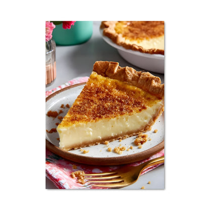 Poster Tarte au Citron