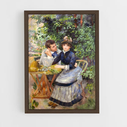 ap-pierre-auguste renoir-5 cadre Bois foncé
