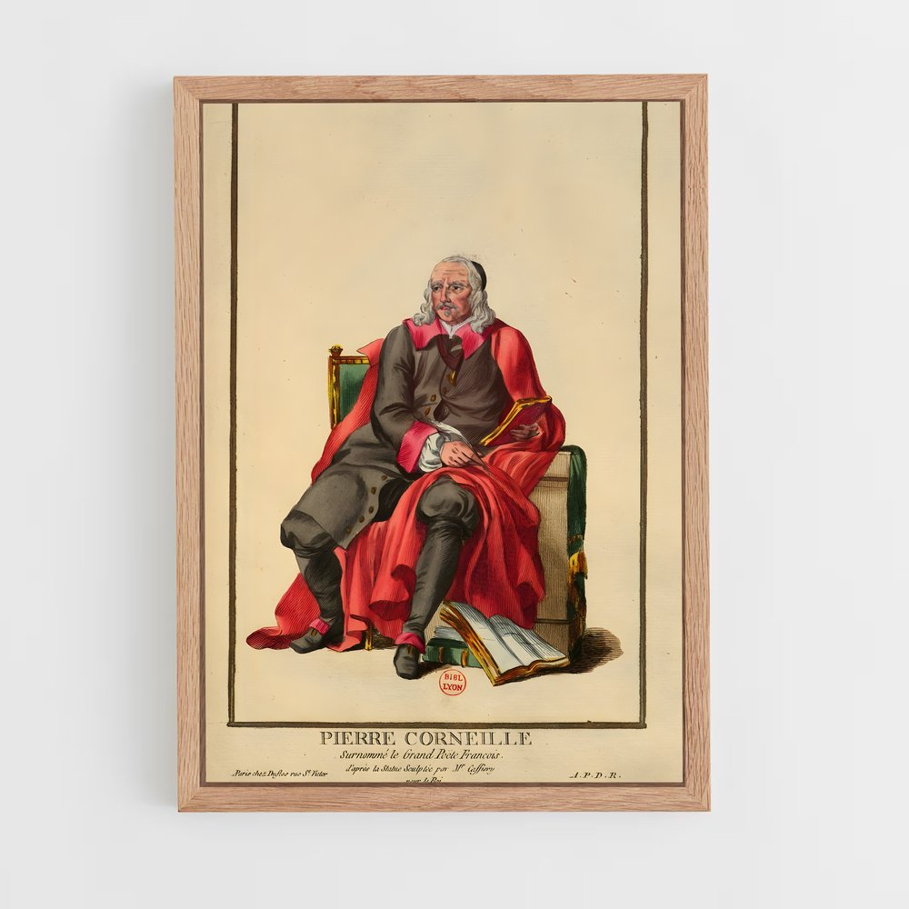 ap-pierre corneille-8 cadre Bois clair