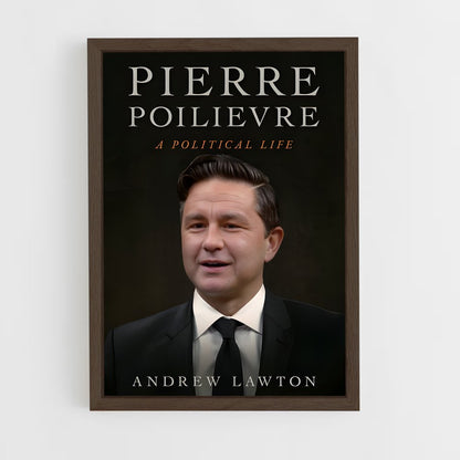ap-pierre poilievre-2 cadre Bois foncé