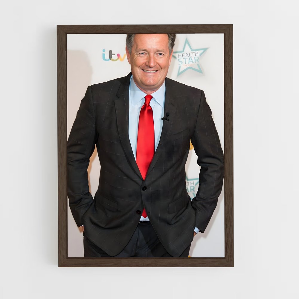 ap-piers morgan-4 cadre Bois foncé
