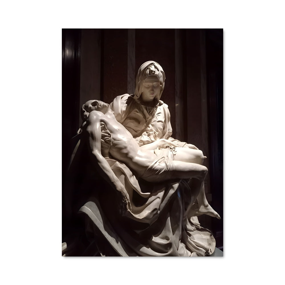 Poster Pieta michelangelo 20144