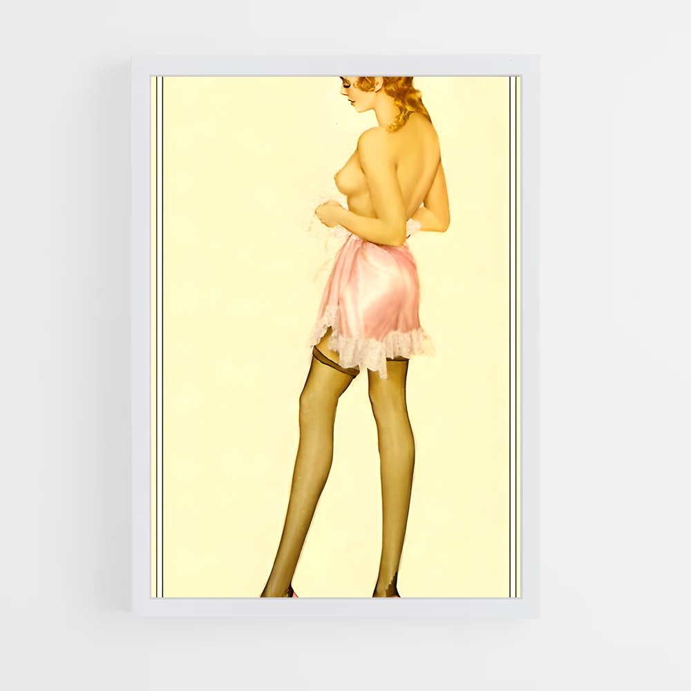 ap-pin up-1 cadre Blanc