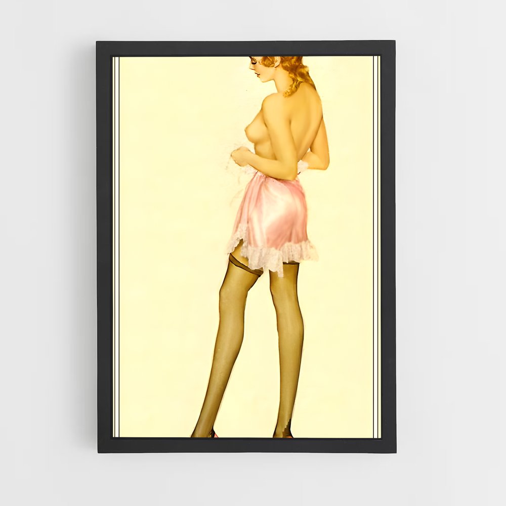 ap-pin up-1 cadre Noir