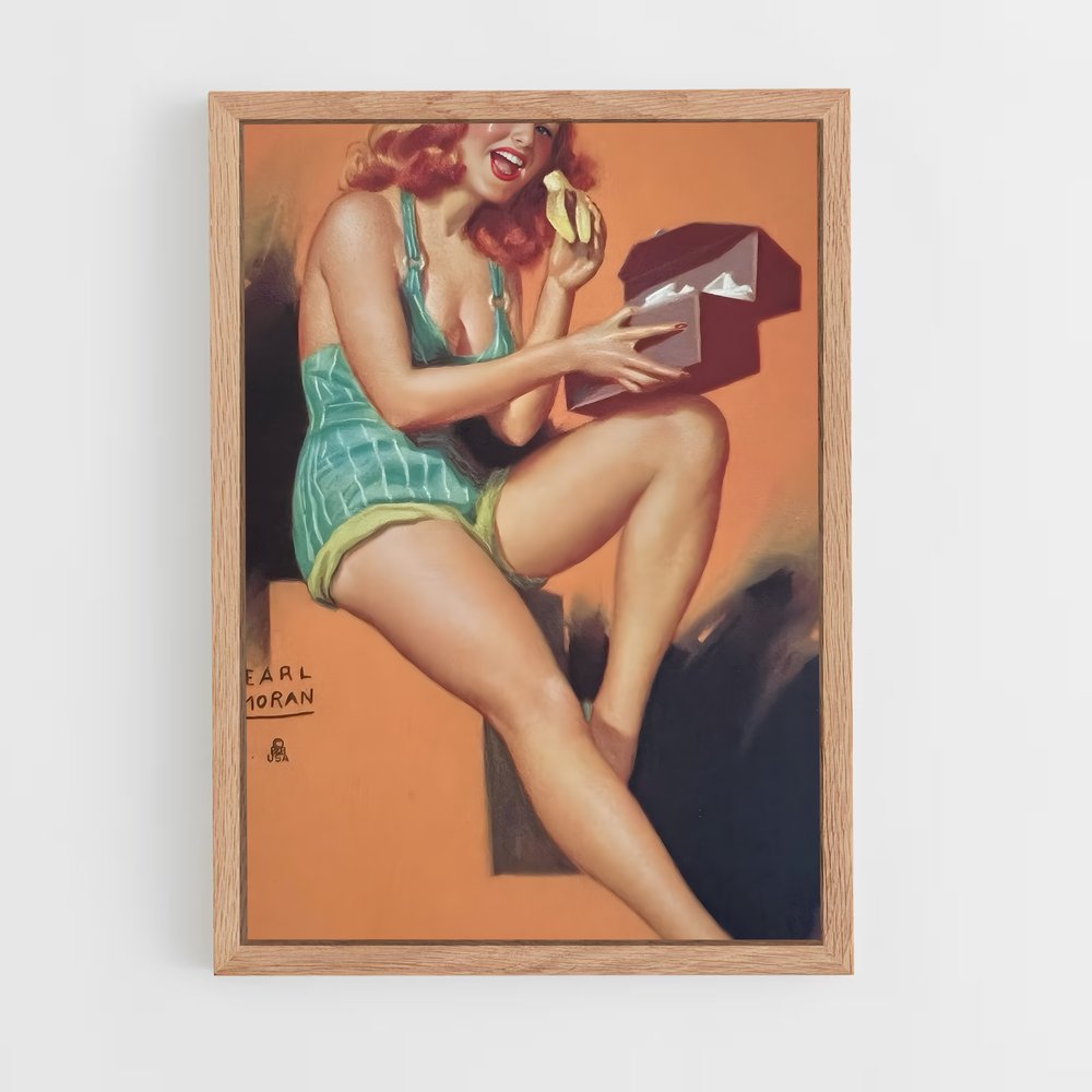 ap-pin up-2 cadre Bois clair