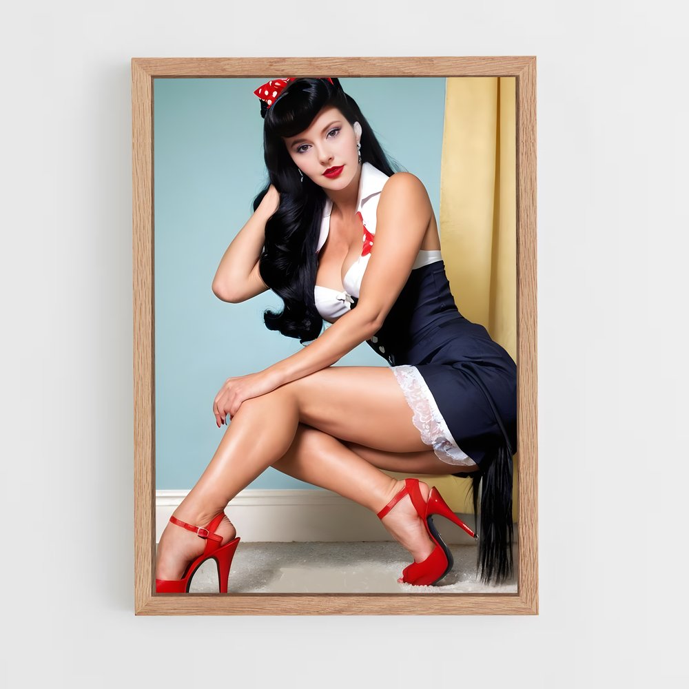 ap-pin up-4 cadre Bois clair