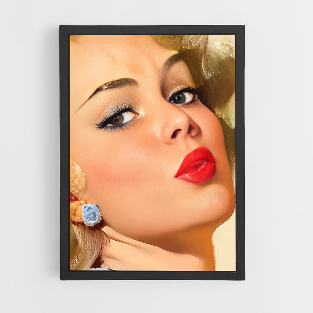 ap-pin up-8 cadre Noir