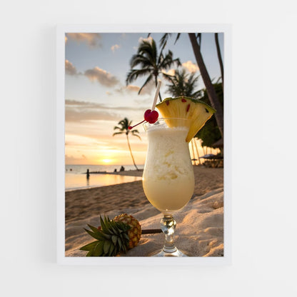 ap-pina colada-2 cadre Blanc