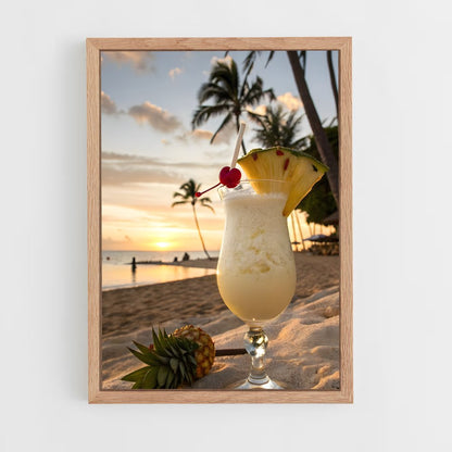 ap-pina colada-2 cadre Bois clair