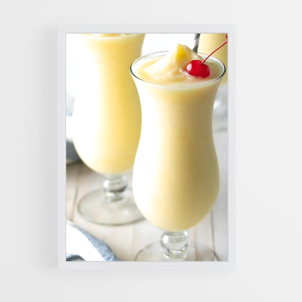 ap-pina colada-4 cadre Blanc