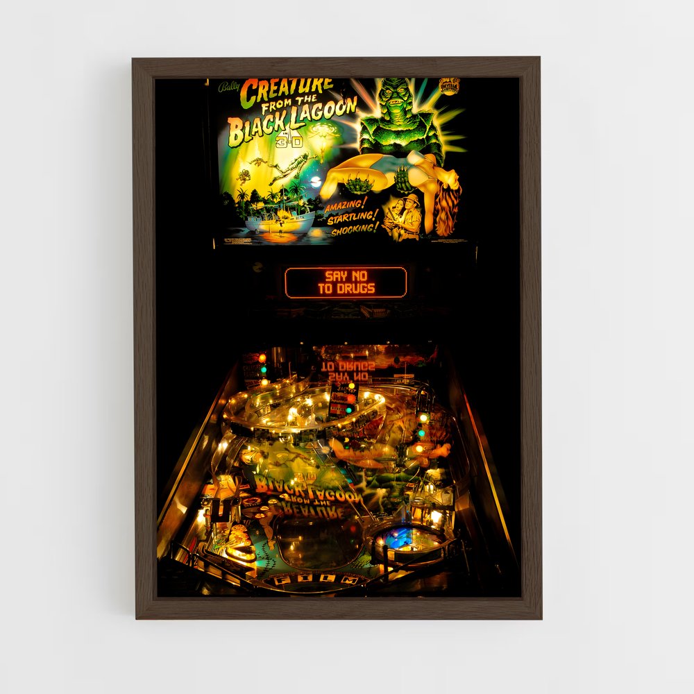ap-pinball-1 cadre Bois foncé