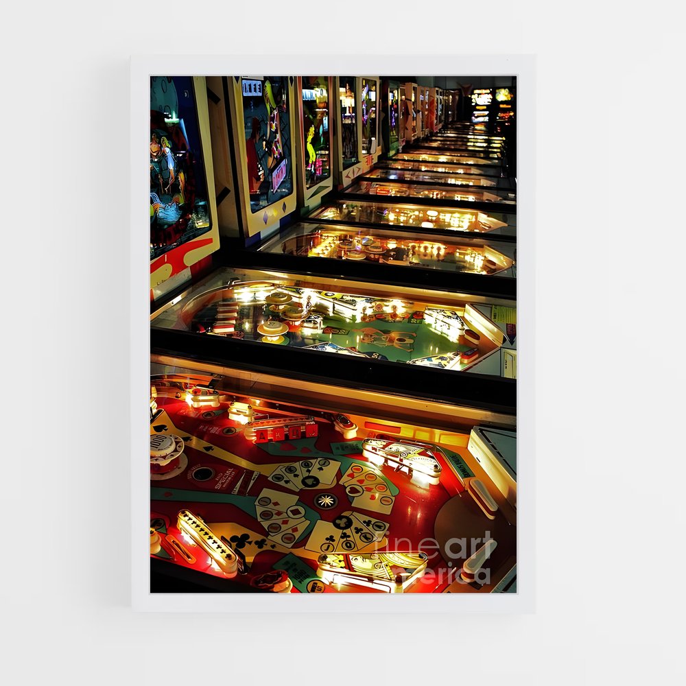 ap-pinball-5 cadre Blanc