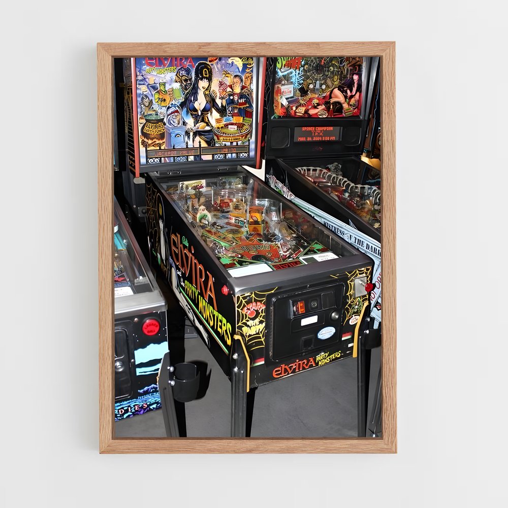 ap-pinball-6 cadre Bois clair