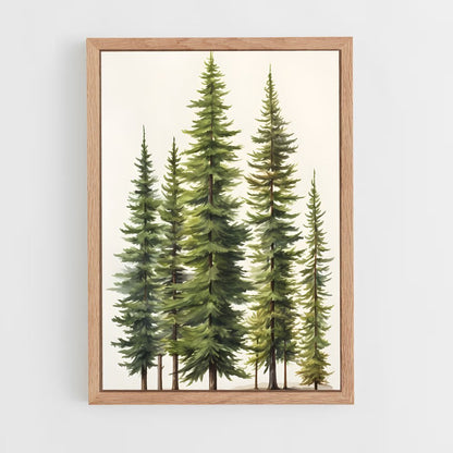 ap-pine-4 cadre Bois clair