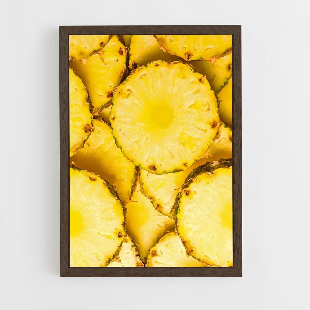 ap-pineapple-1 cadre Bois foncé