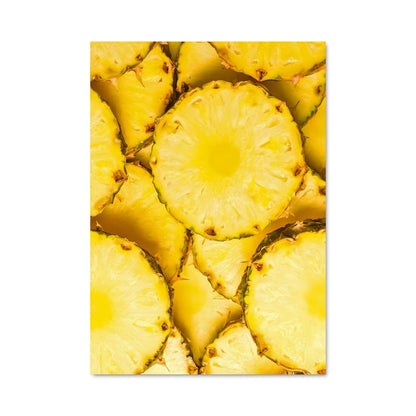 Poster Tranche de Pomme d'Ananas