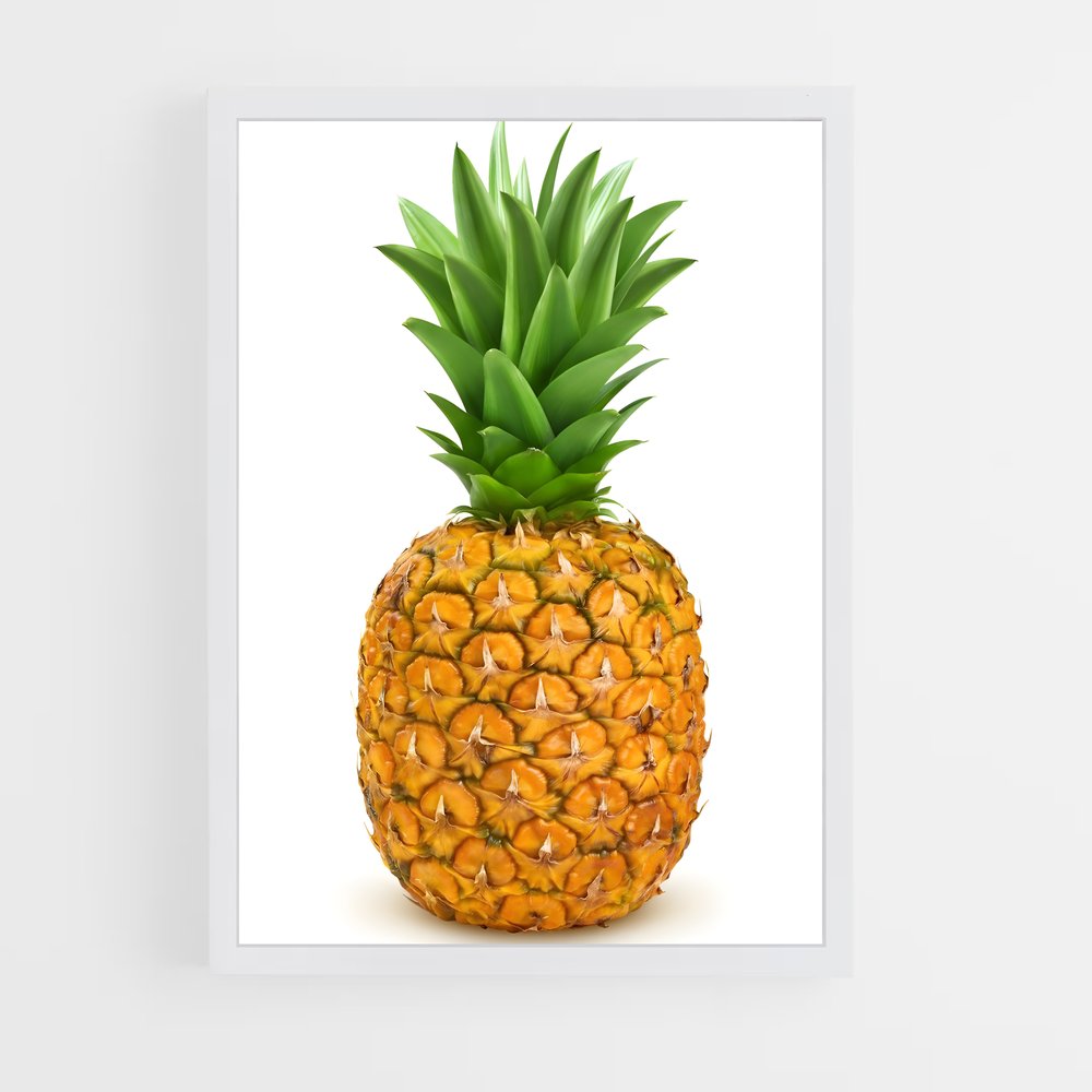 ap-pineapple-3 cadre Blanc