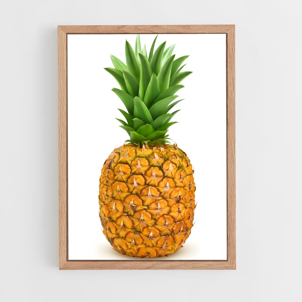 ap-pineapple-3 cadre Bois clair