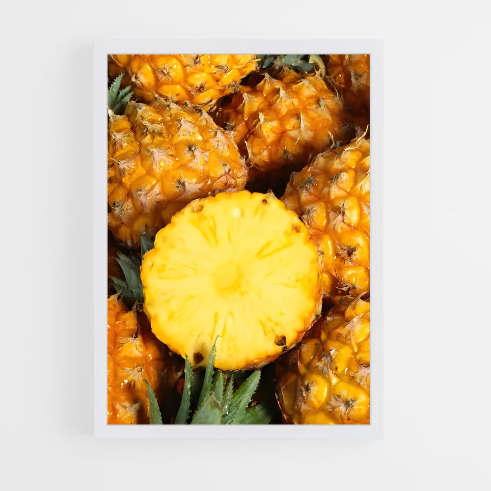 ap-pineapple-5 cadre Blanc