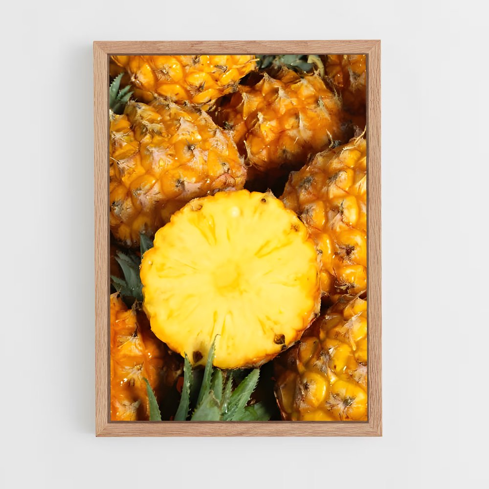 ap-pineapple-5 cadre Bois clair