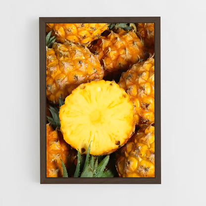 ap-pineapple-5 cadre Bois foncé