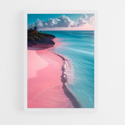 ap-pink sands beach-9 cadre Blanc