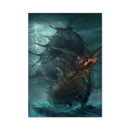 Poster Tempête des Mers